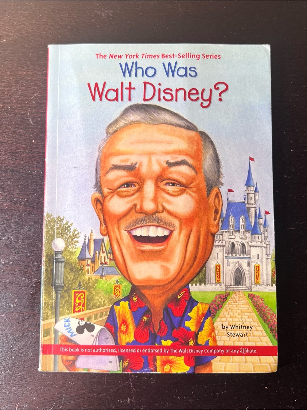 Who Was Walt Disney? WHO HQ Kids Biography Paper